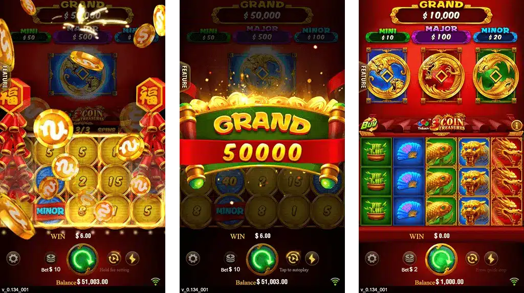 3 Coins Top555 Bonus